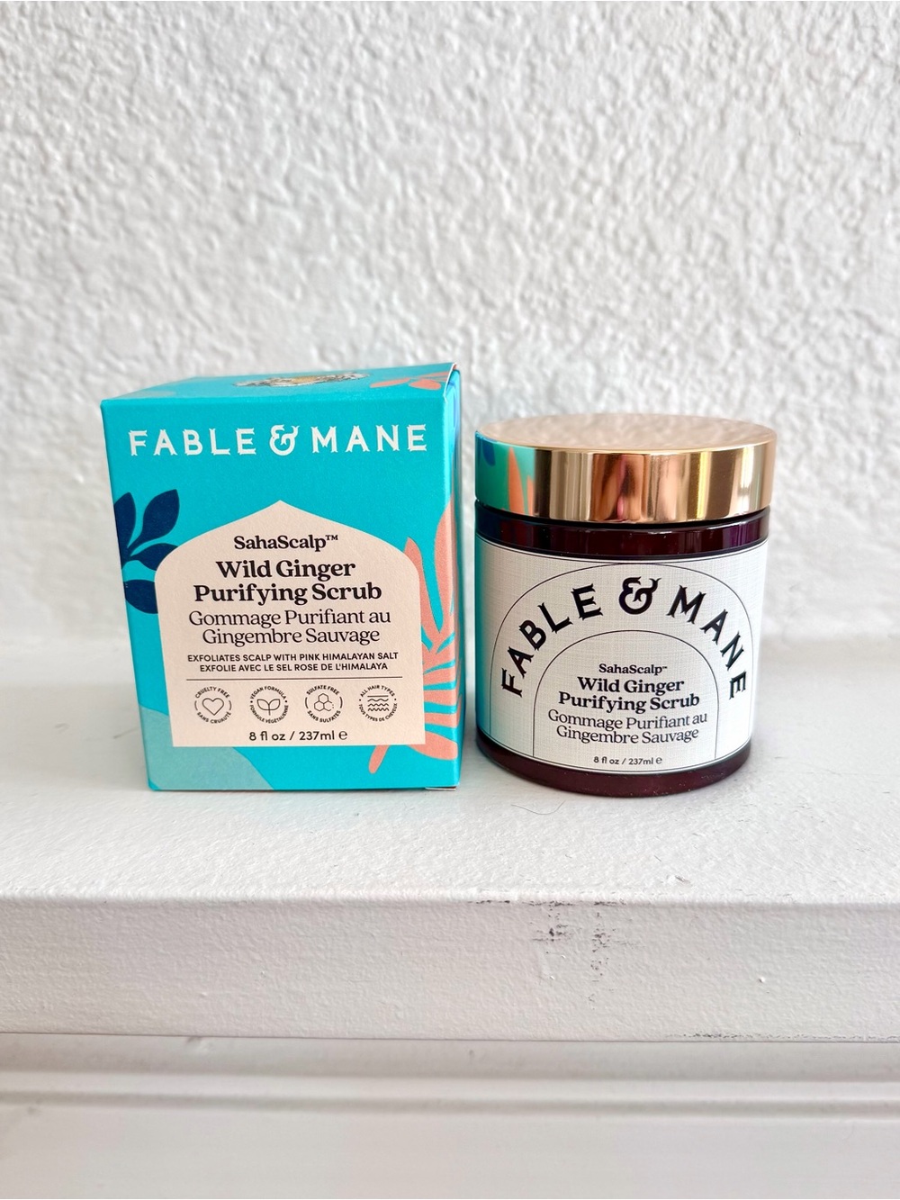 Fable & Mane Saha Scalp Wild Ginger Purifying Scrub